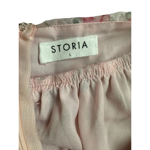 "STORIA" Stunning , Open Back, Sleeveless,Fairy,Princess,Sexy,Ruffled Straps‎ - Picture 12 of 12